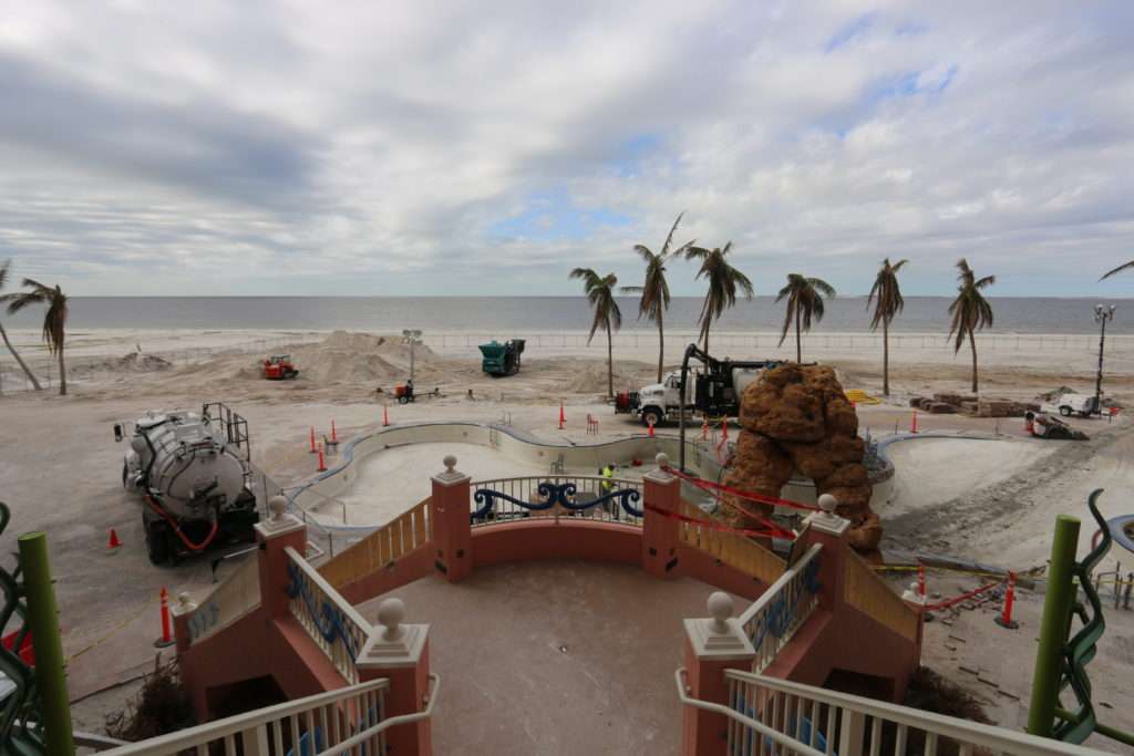 Pink Shell Prepares To Lodge Construction Workers On Fort Myers Beach