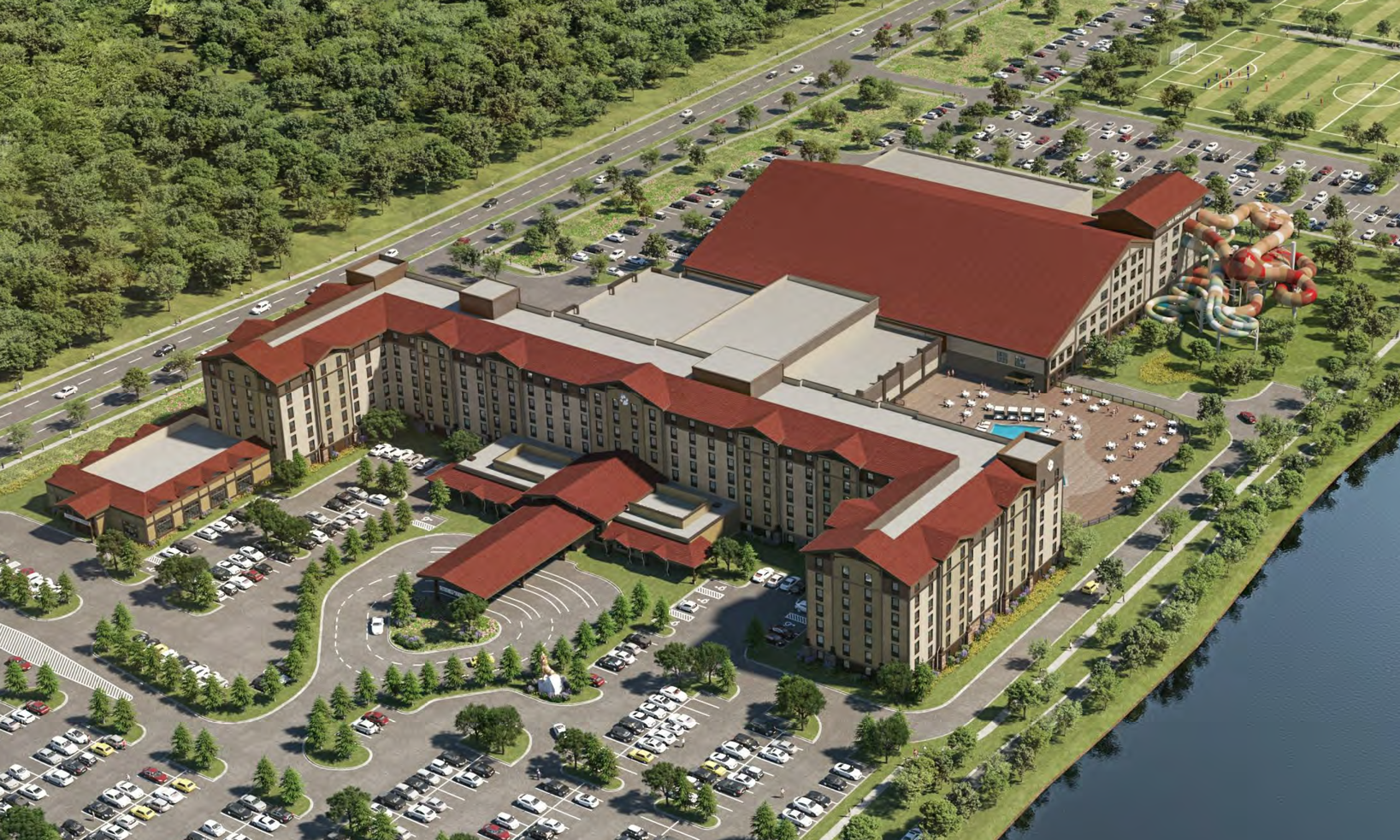 Great Wolf Lodge rendering