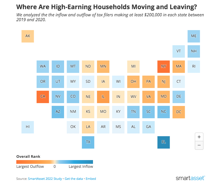 More High Earning Households Are Moving To Florida Than Any Other State   Screen Shot 2022 08 24 At 11.32.46 AM 