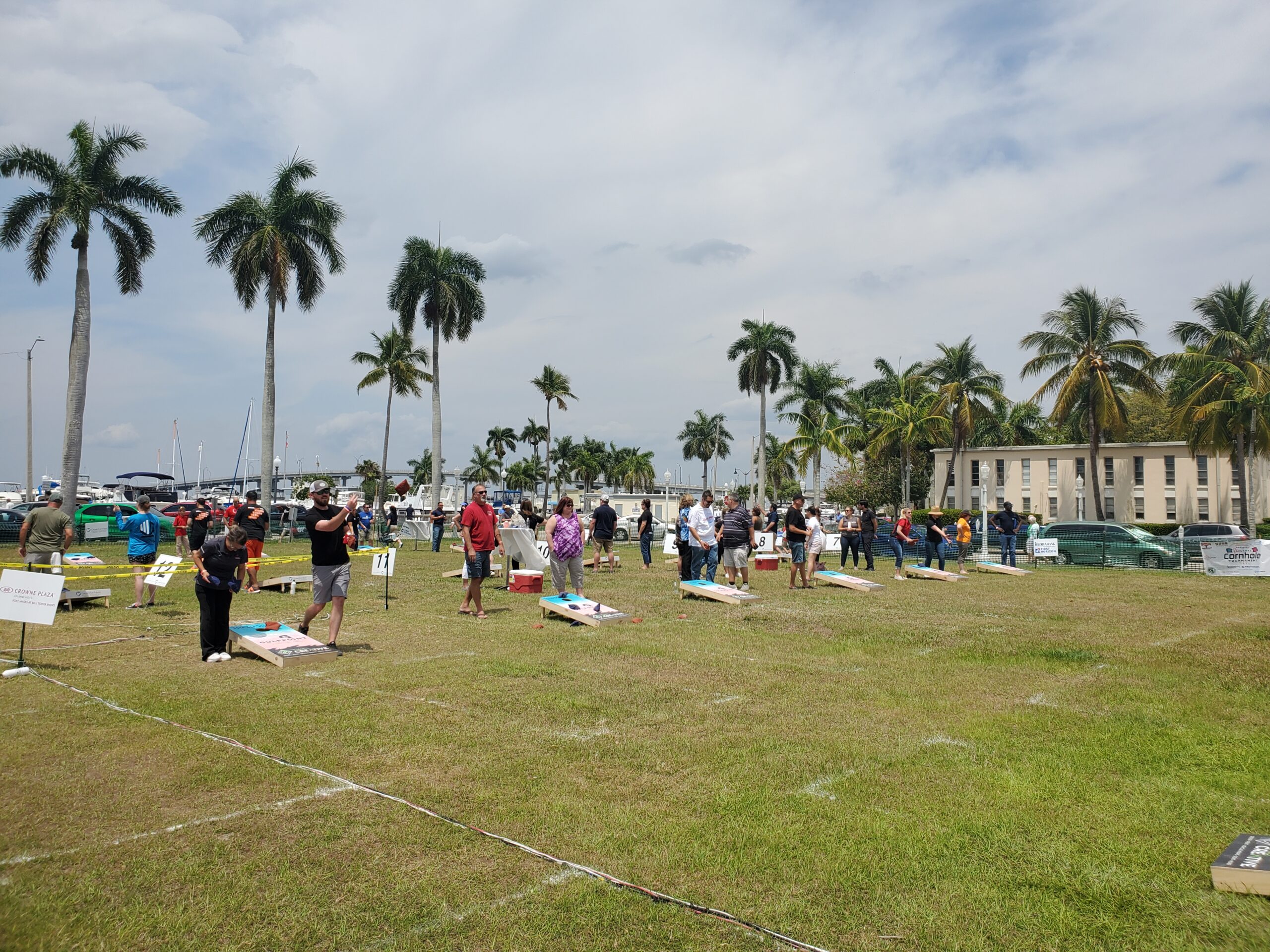 Greater Fort Myers Chamber To Host 2023 Cornhole Tournament May 5   Scene From Past Cornhole Tournament Scaled 