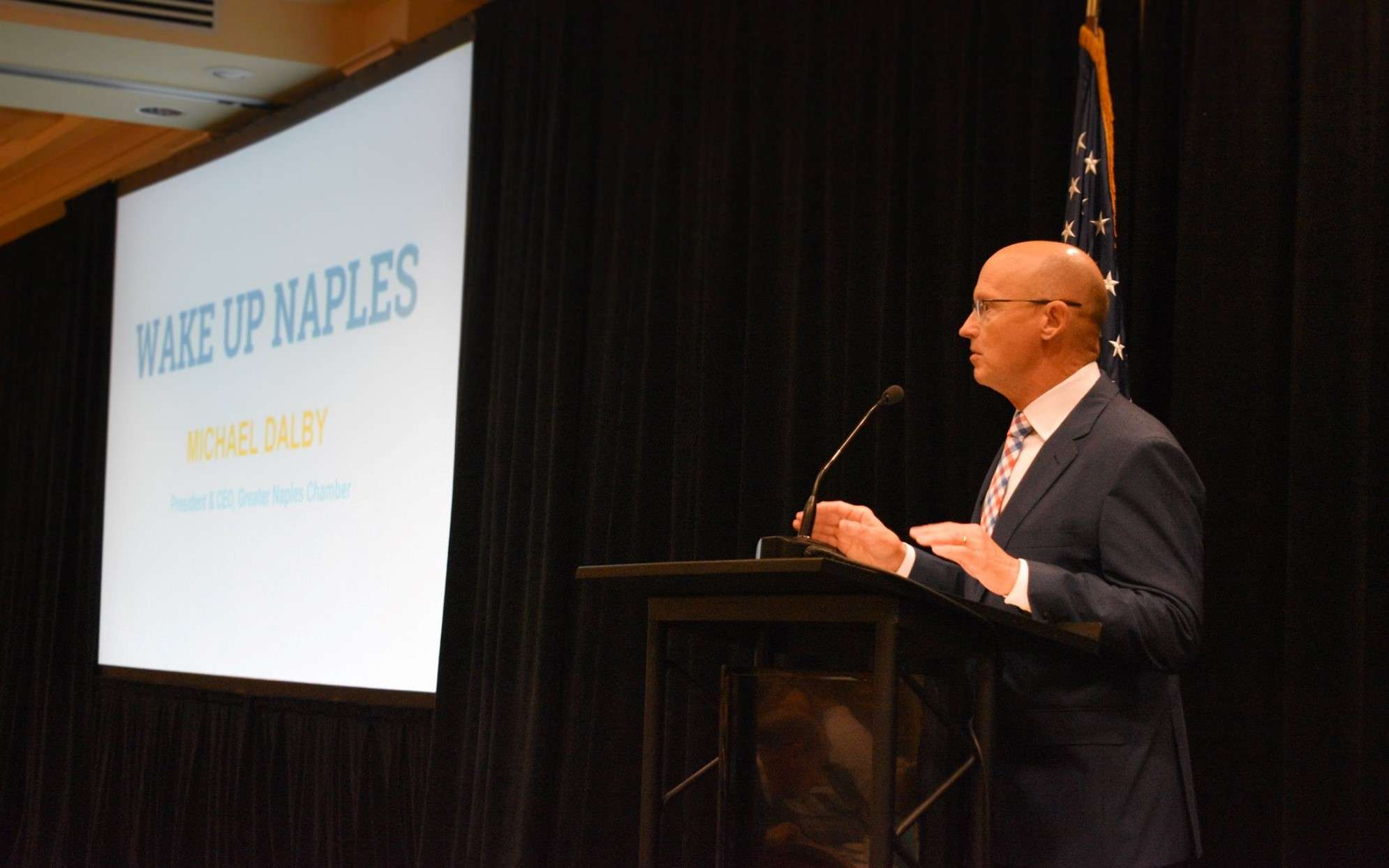 Greater Naples Chamber of Commerce CEO Michael Dalby