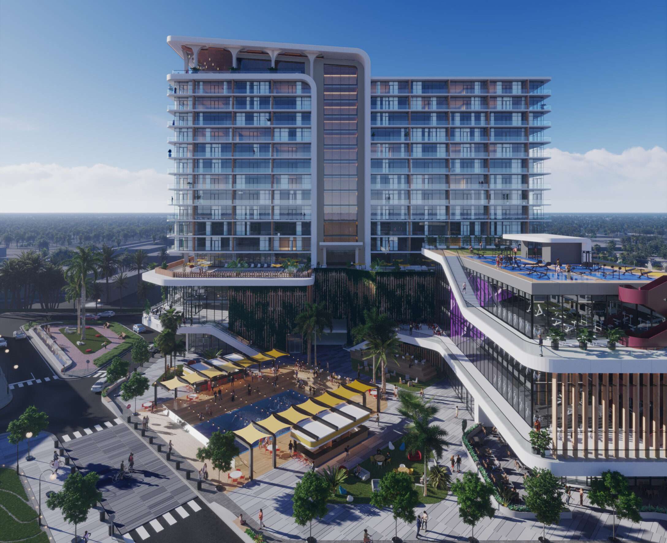 Terraces at Royal Palm rendering