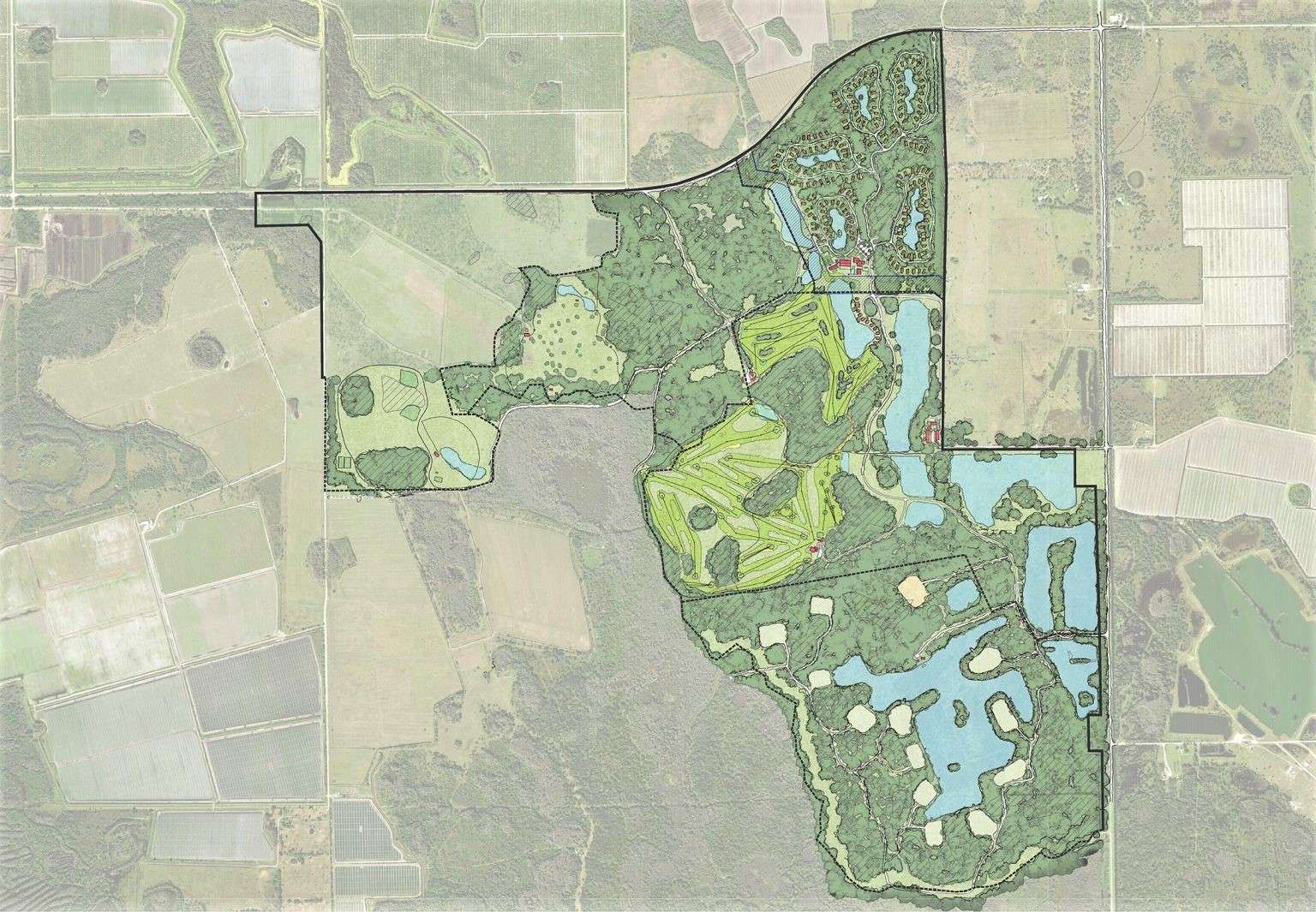 Collier Rod and Gun Club map