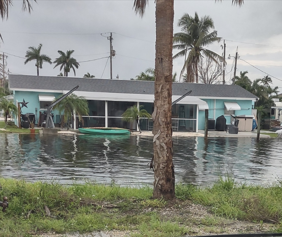 Lee County Coastal Communities Experience Localized Flooding ...