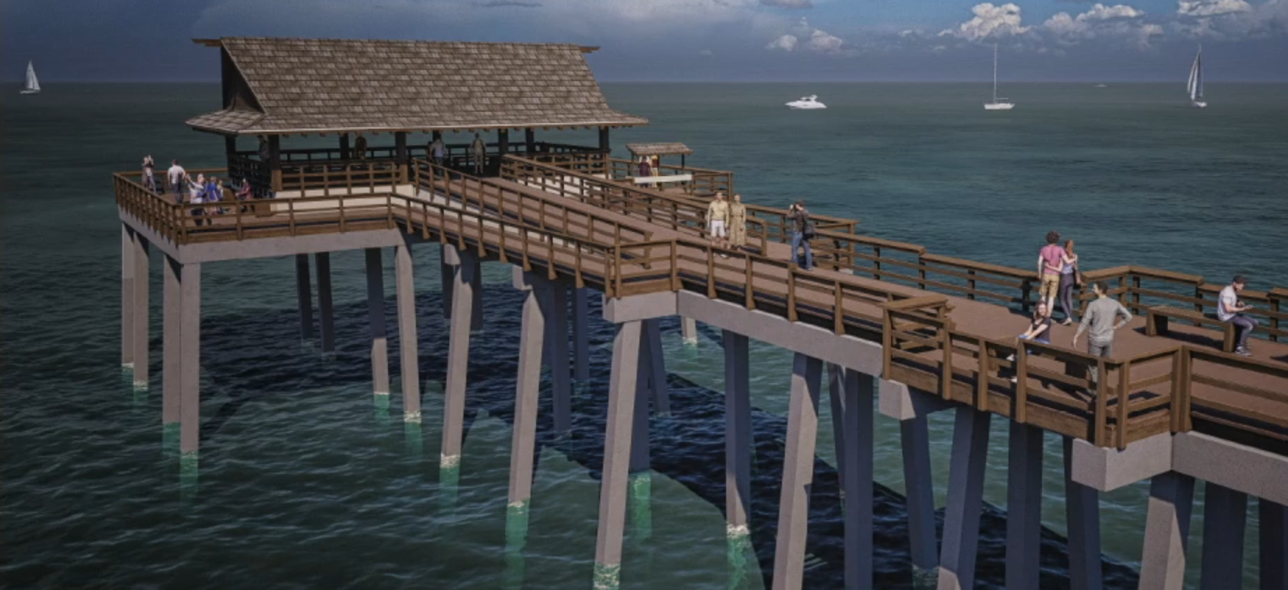 New renderings of Naples Pier