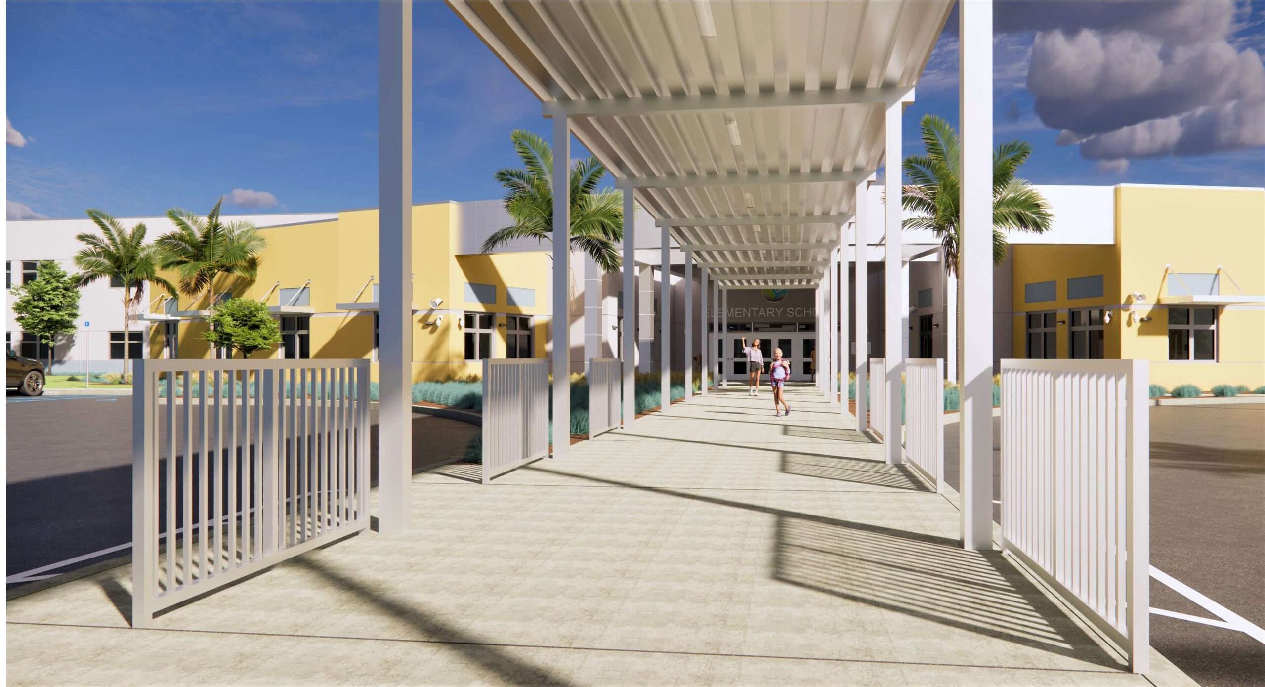 Bear Creek Elementary School rendering on Immokalee Road