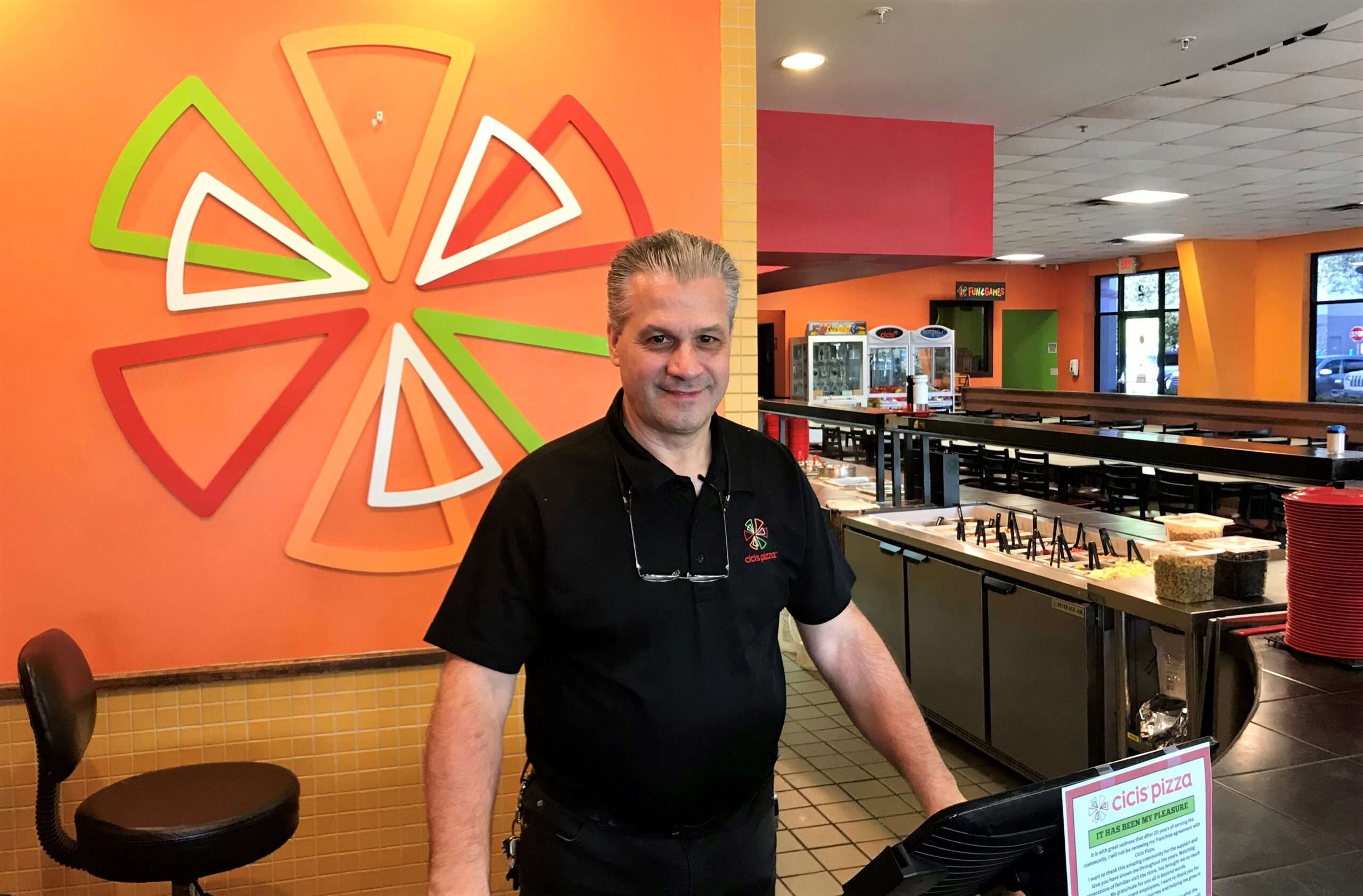 Cici's Pizza franchise owner Philip Santucci