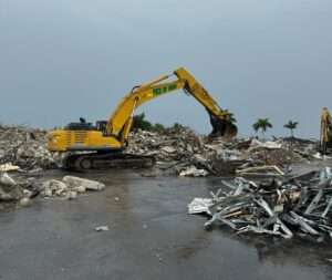 Demolition of the Punta Gorda Waterfront Hotel