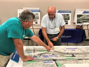 Design of the Randall Boulevard widening and Randall-Immokalee Road intersection project in Golden Gate Estates shown at a Nov. 6 public meeting.