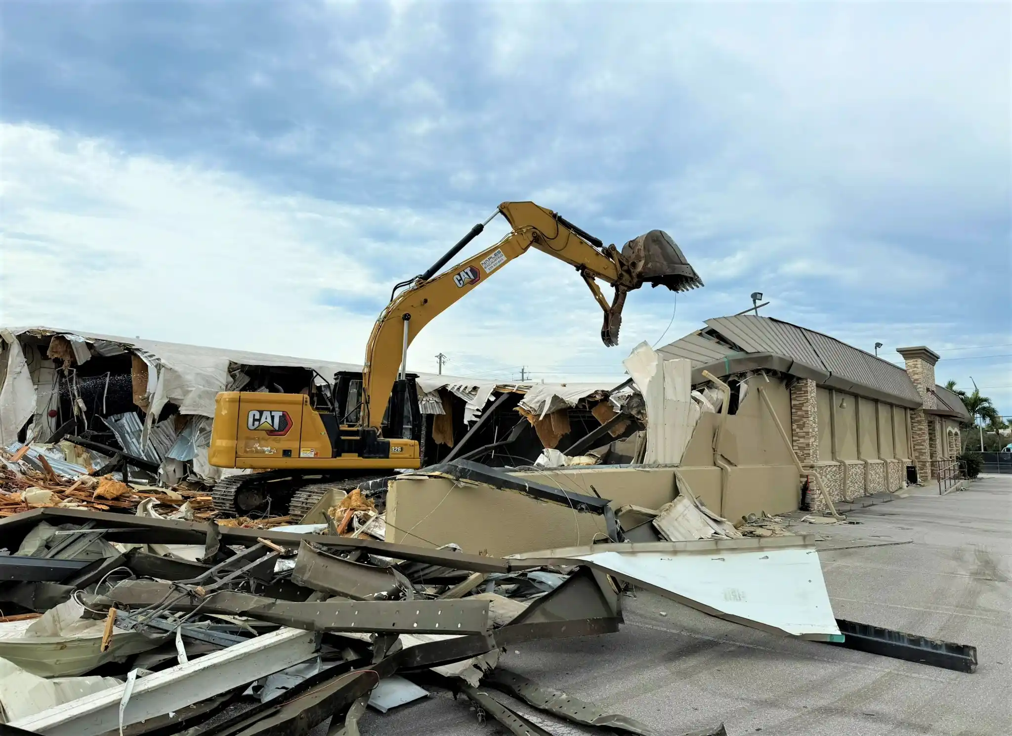 Beacon Bowl demolition