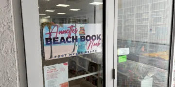 Annette's Beach Book Nook on Fort Myers Beach