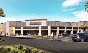 Rendering of second Collier County Costco location.