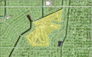 Port Charlotte Golf Club locator map