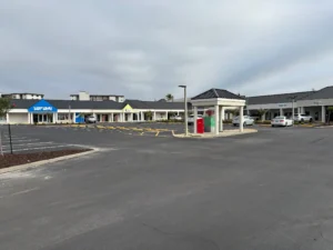 Santini Marina Plaza shopping center on Fort Myers Beach.