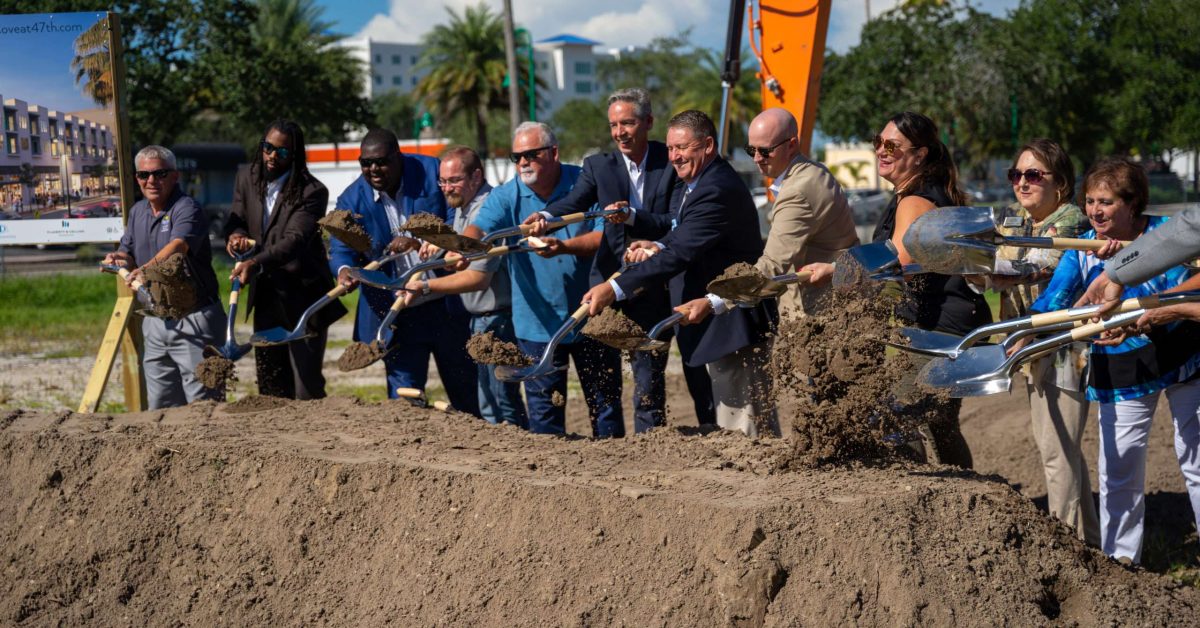 Cove at 47th groundbreaking in Cape Coral