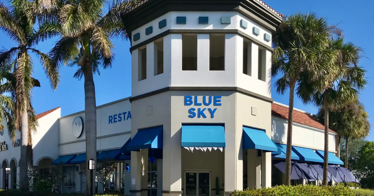 Blue Sky exterior