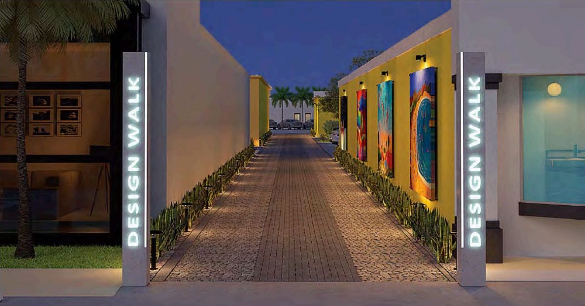 Rendering of the Design Walk project in downtown Naples.