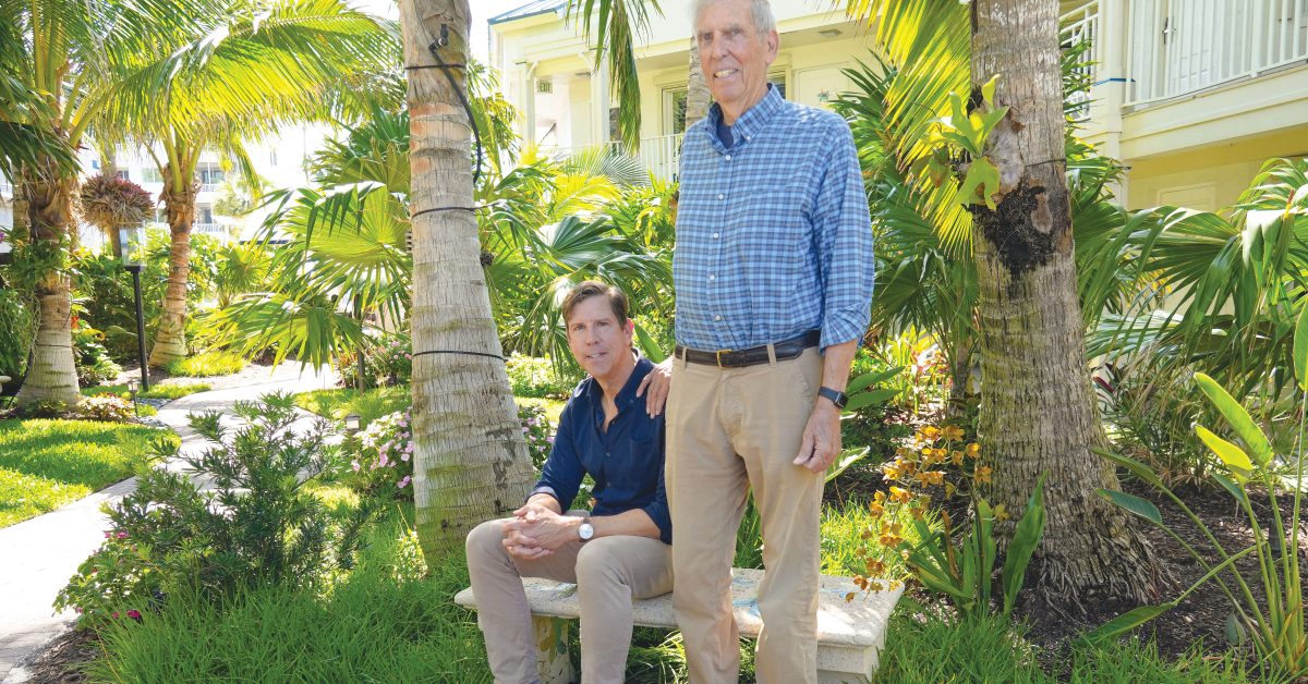 Mick Moore and his father, Mike Moore, own Vanderbilt Beach Resort and The Turtle Club.