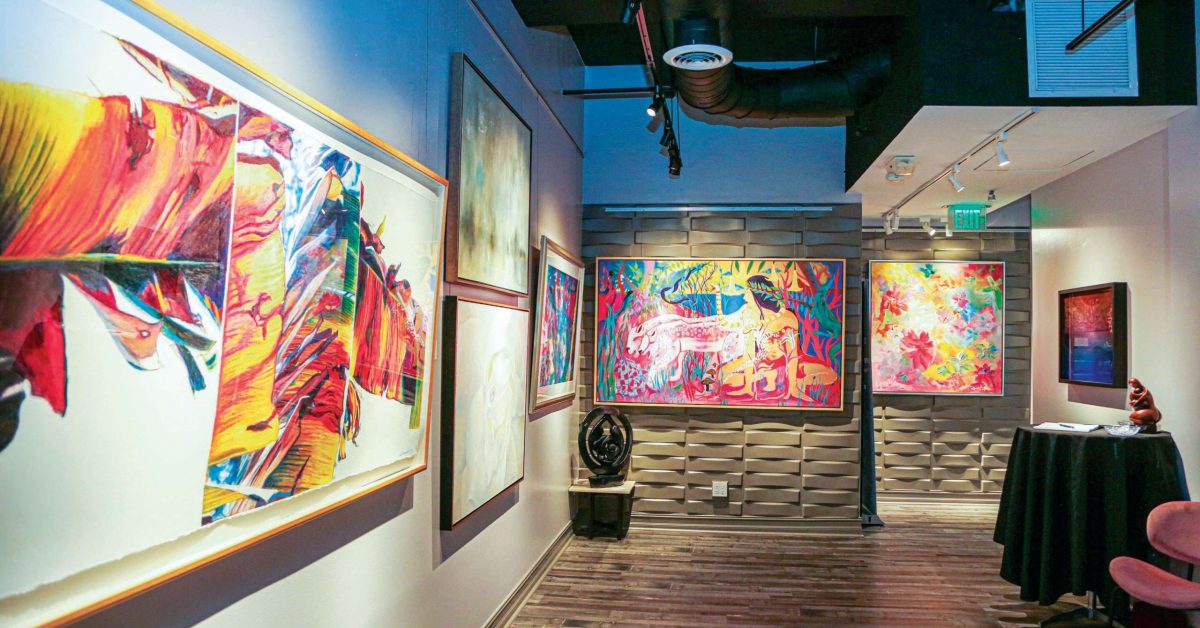 Emillions Art gallery interior