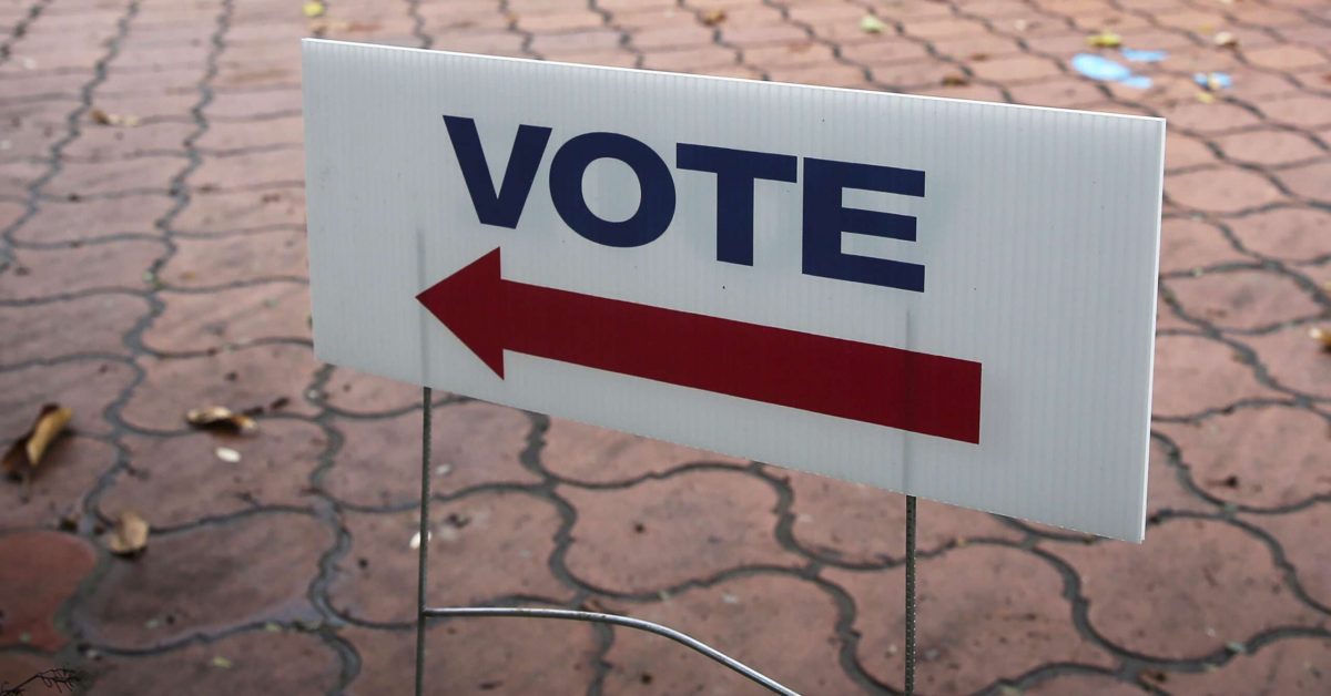 Voting Sign