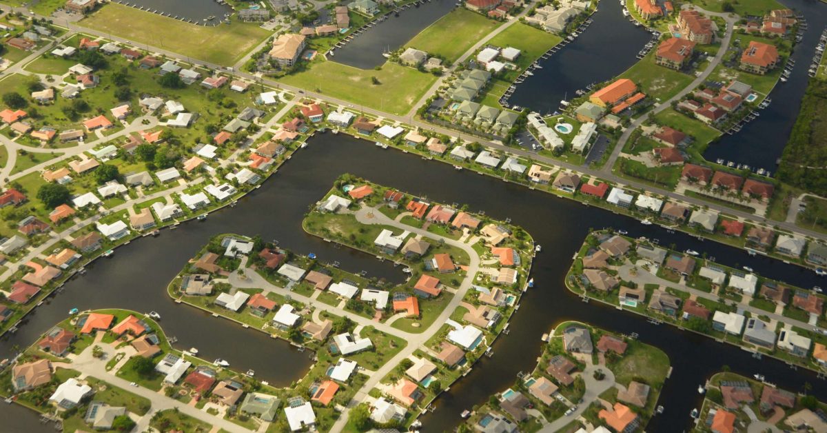 Aerial, Punta Gorda, Florida