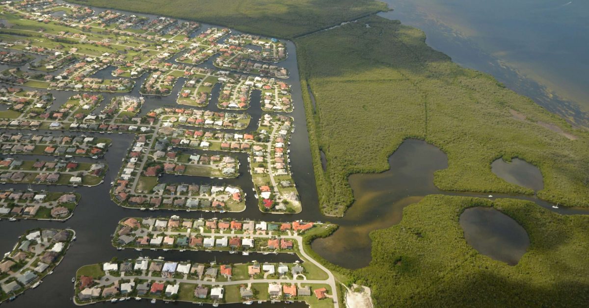 Aerial, Punta Gorda, Florida