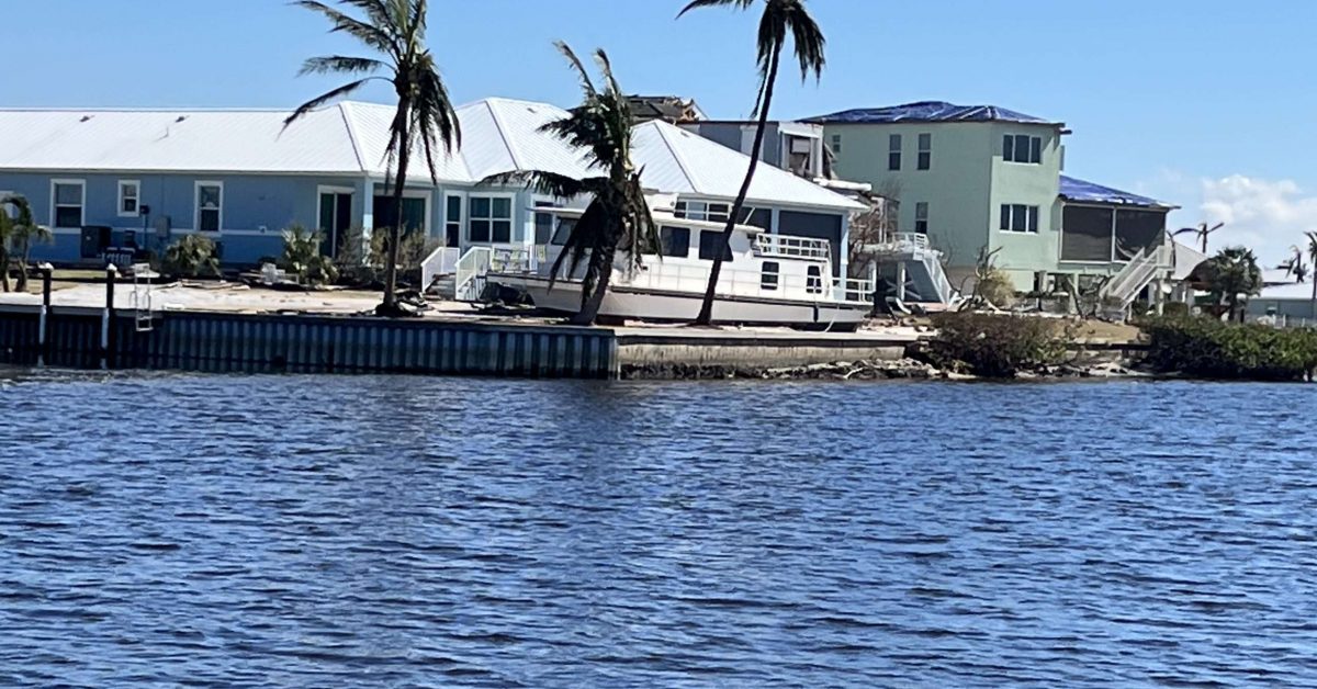 St. James City after Hurricane Ian