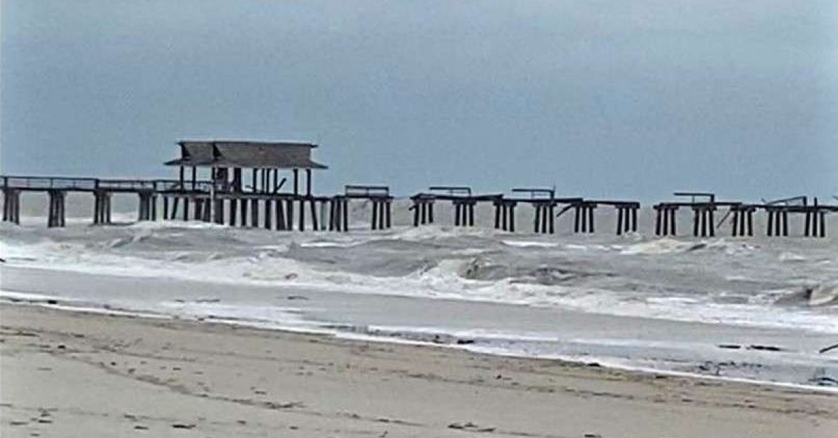 Ian damage Naples Pier - city of Naples