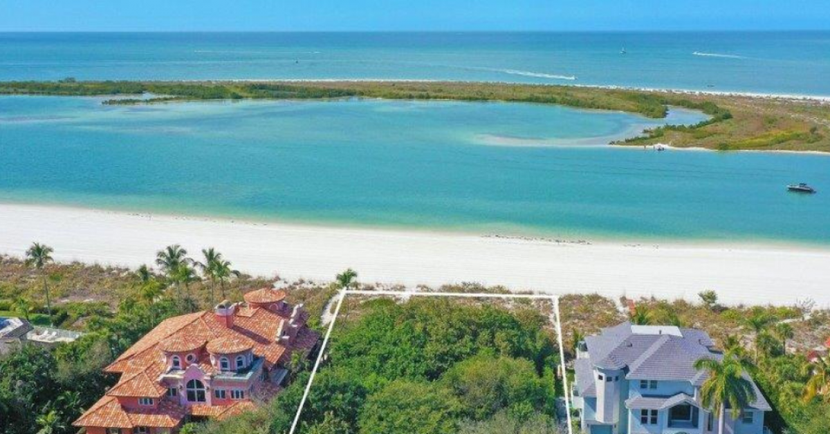 Hideaway Beach on Marco Island lot