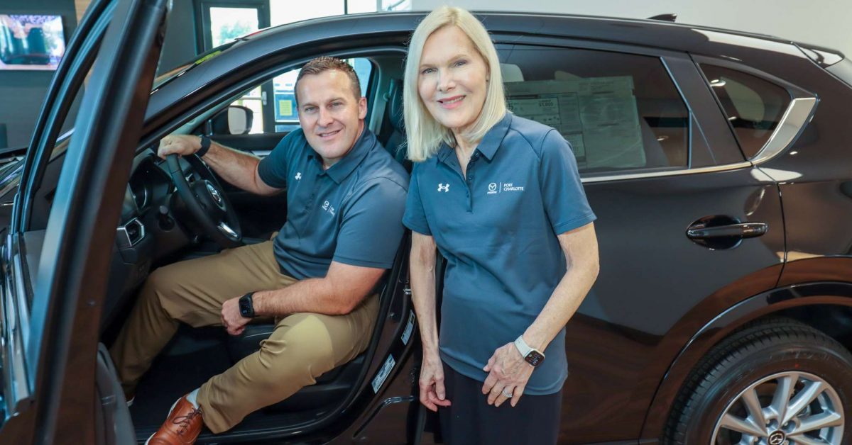 Andrew Bernard and MaryAnn Bernard co-own Mazda of Port Charlotte.