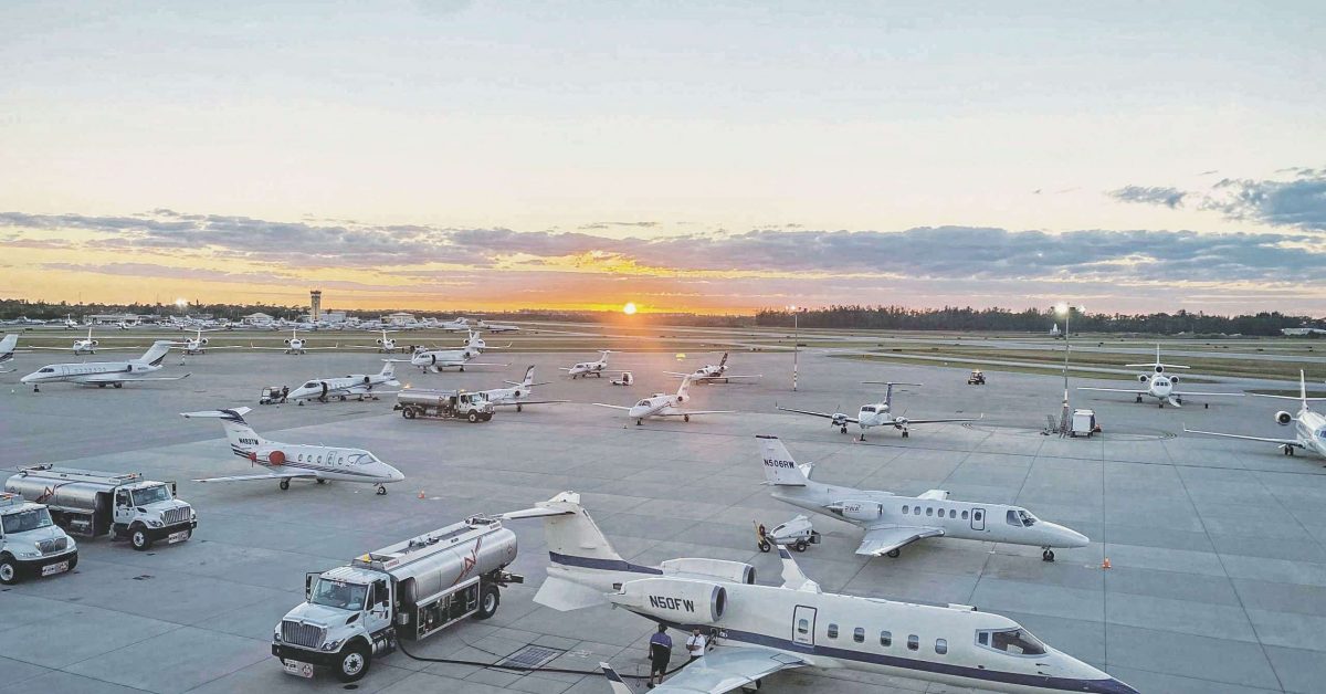 Tarmac at Naples Airport