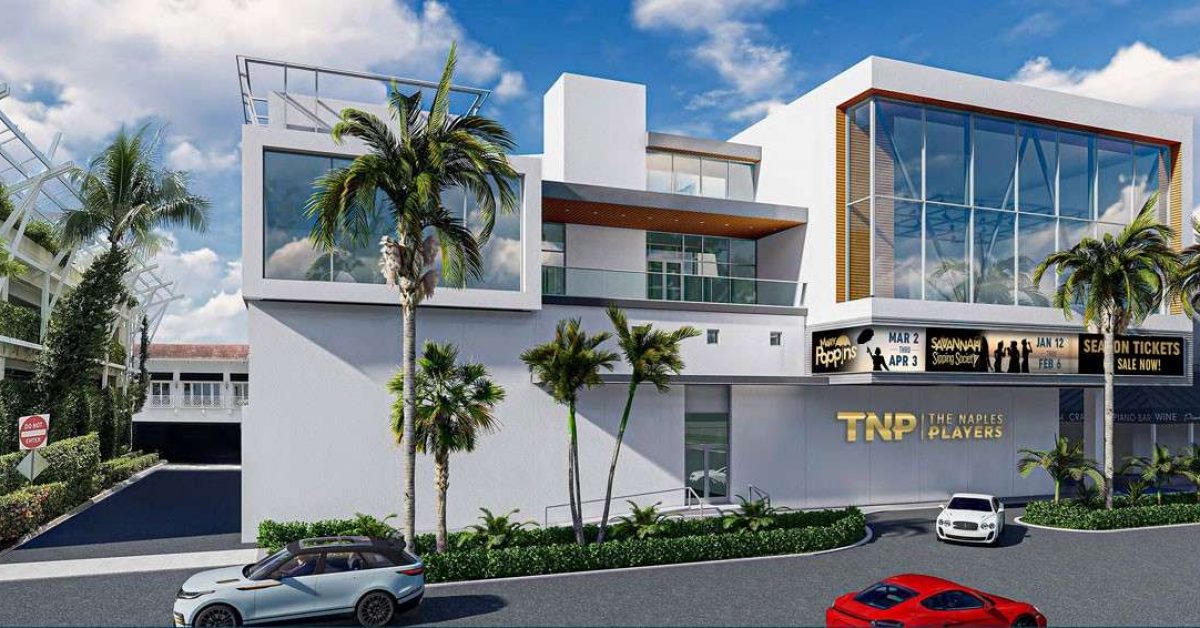 Naples Players 1 - north exterior rendering