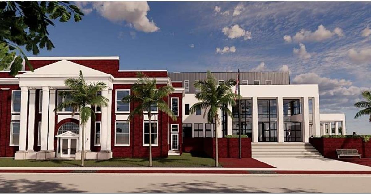 Punta Gorda City Hall rendering