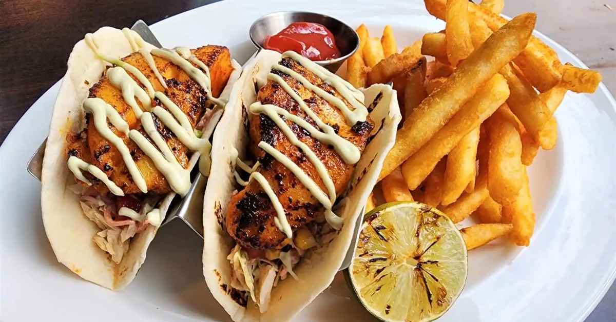 Real Seafood fish tacos