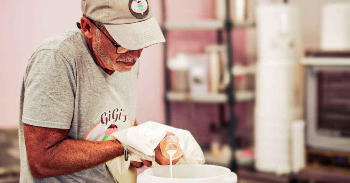 GiGi's Ice Cream shop in Punta Gorda