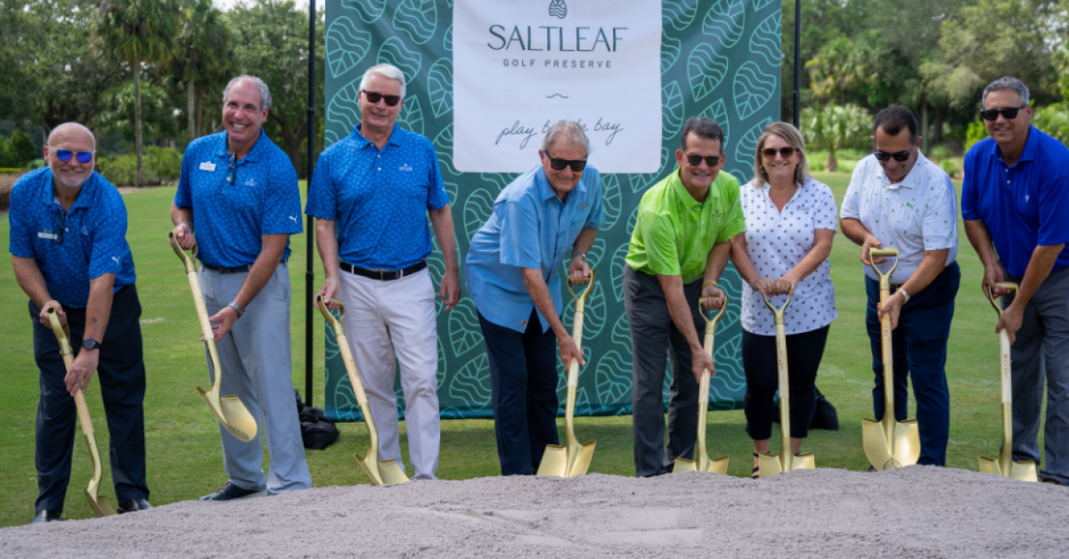 Saltleaf Preserve groundbreaking