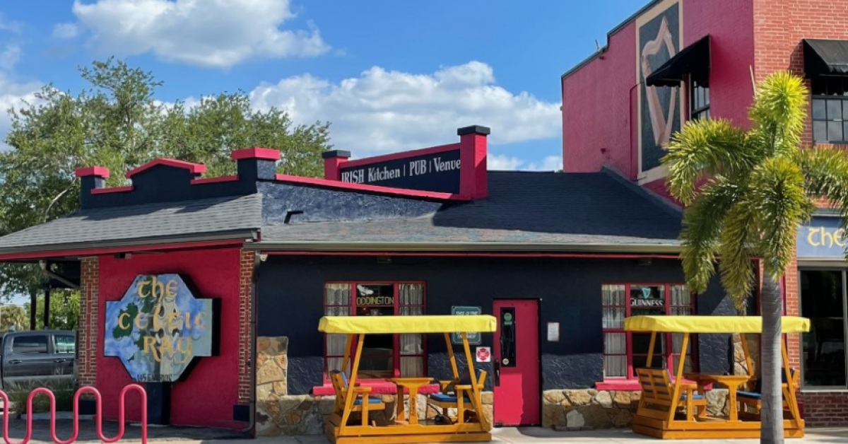 The Celtic Ray pub in Punta Gorda