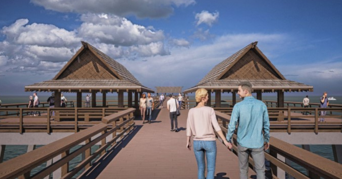 New Naples Pier rendering