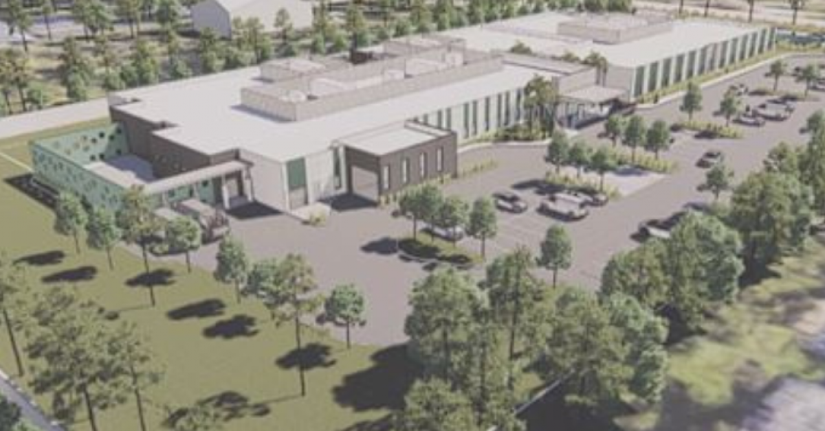 Rendering of Collier County Behavioral Health Center